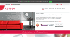 Desktop Screenshot of censeo-financial.com